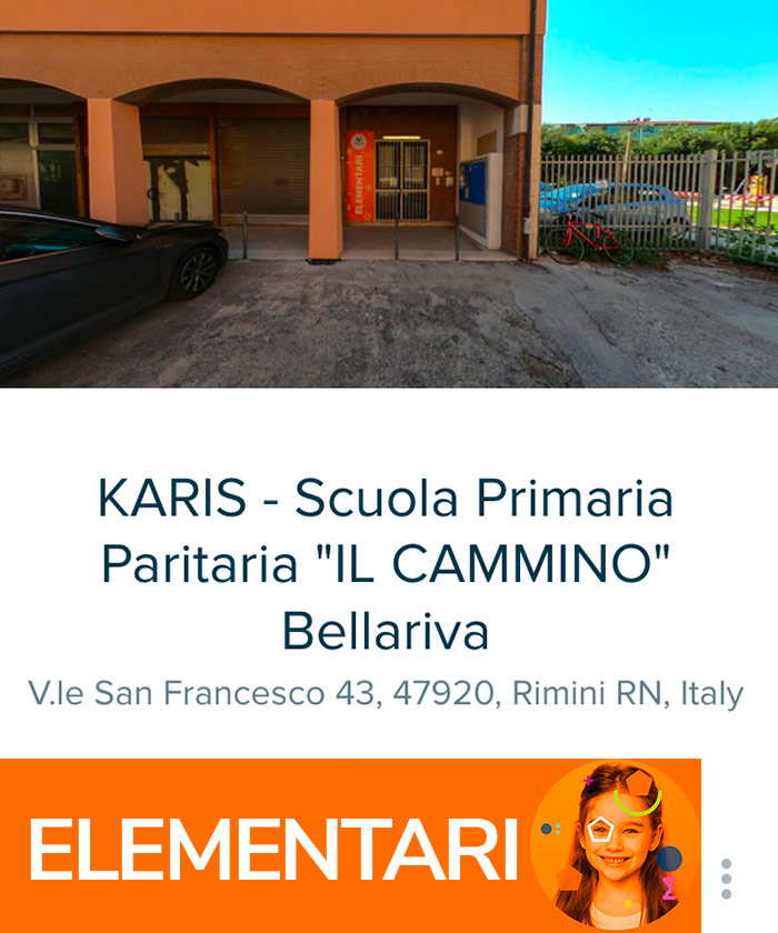 Il tour virtuale alle scuole Karis Karis Foundation Rimini